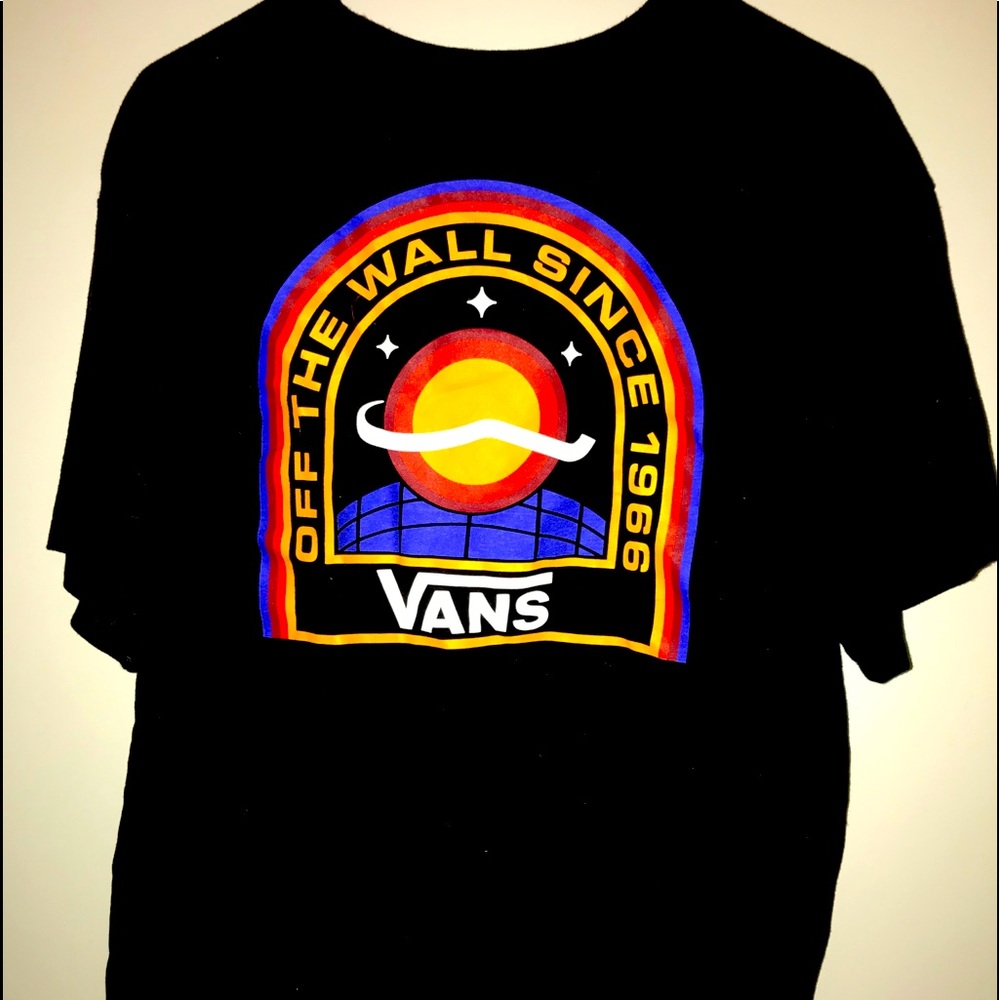 Vans “Saturn” Black Graphic Tee